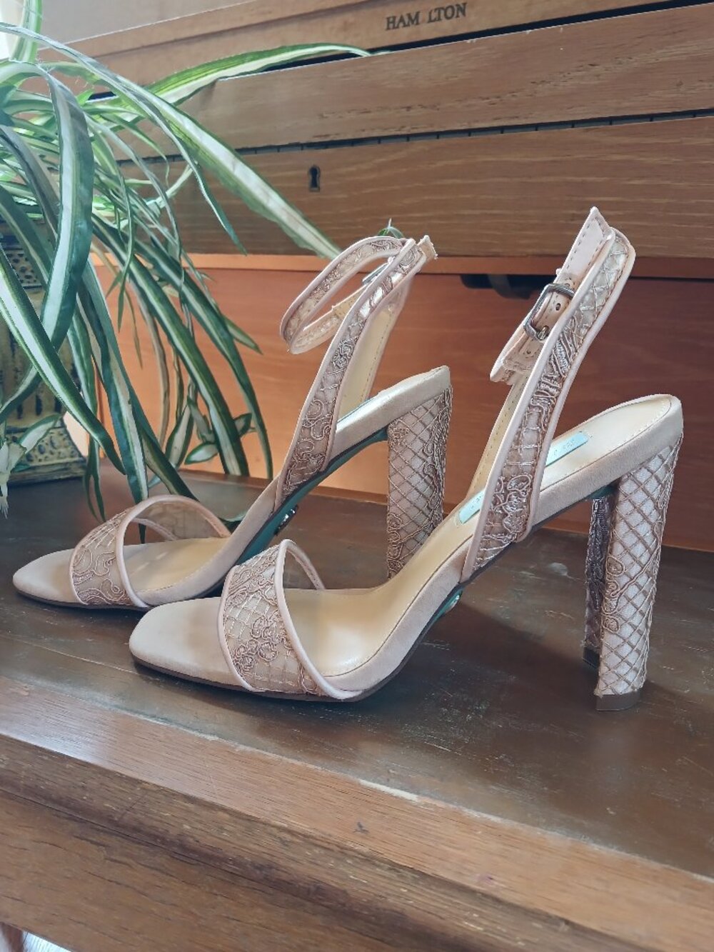 Betsey Johnson Open Toe Heels
